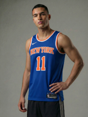 New York Knicks #11 Jalen Brunson Nike NBA Swingman Jersey