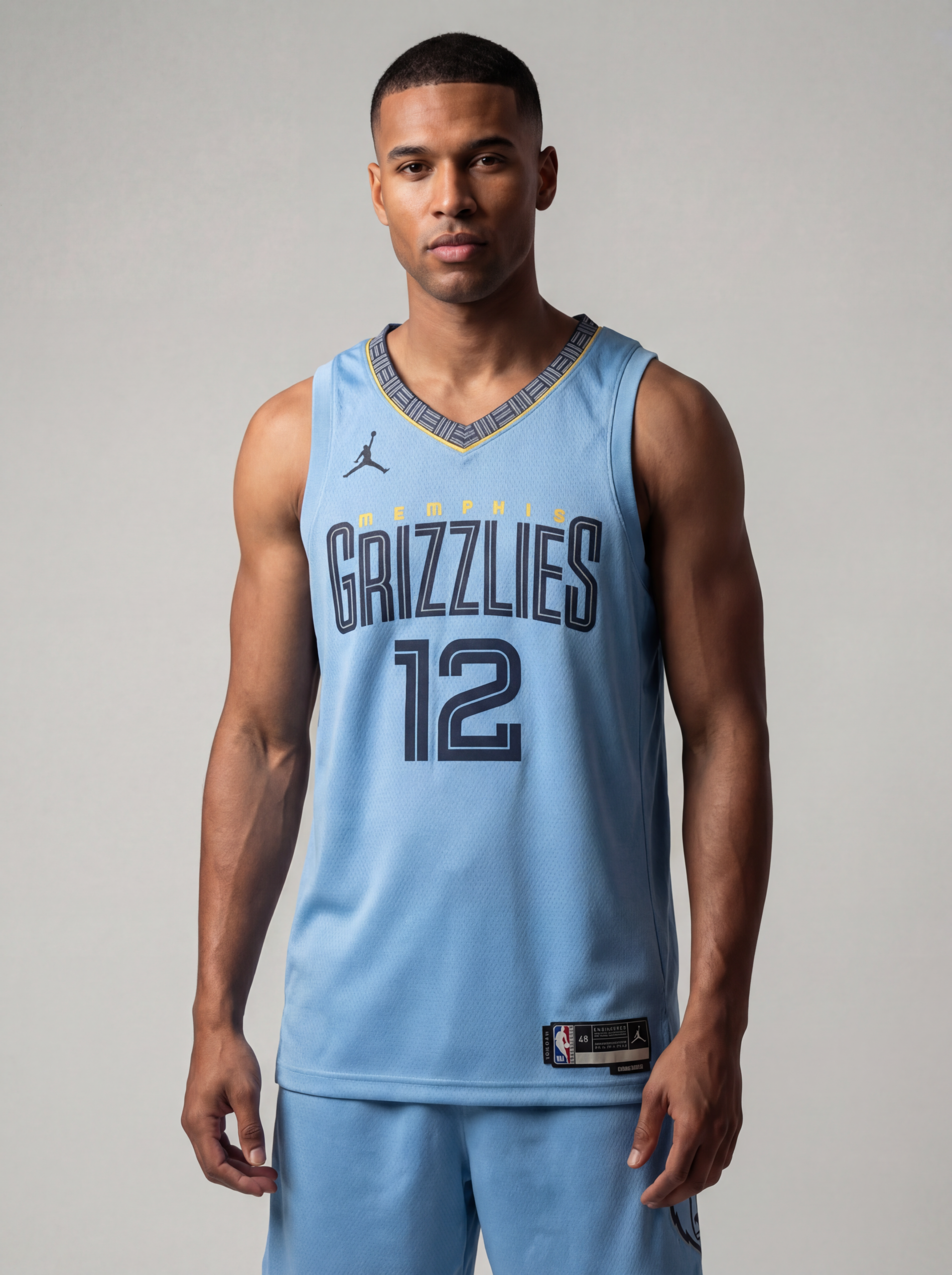 Locked Character - Memphis Grizzlies Jersey Editorial